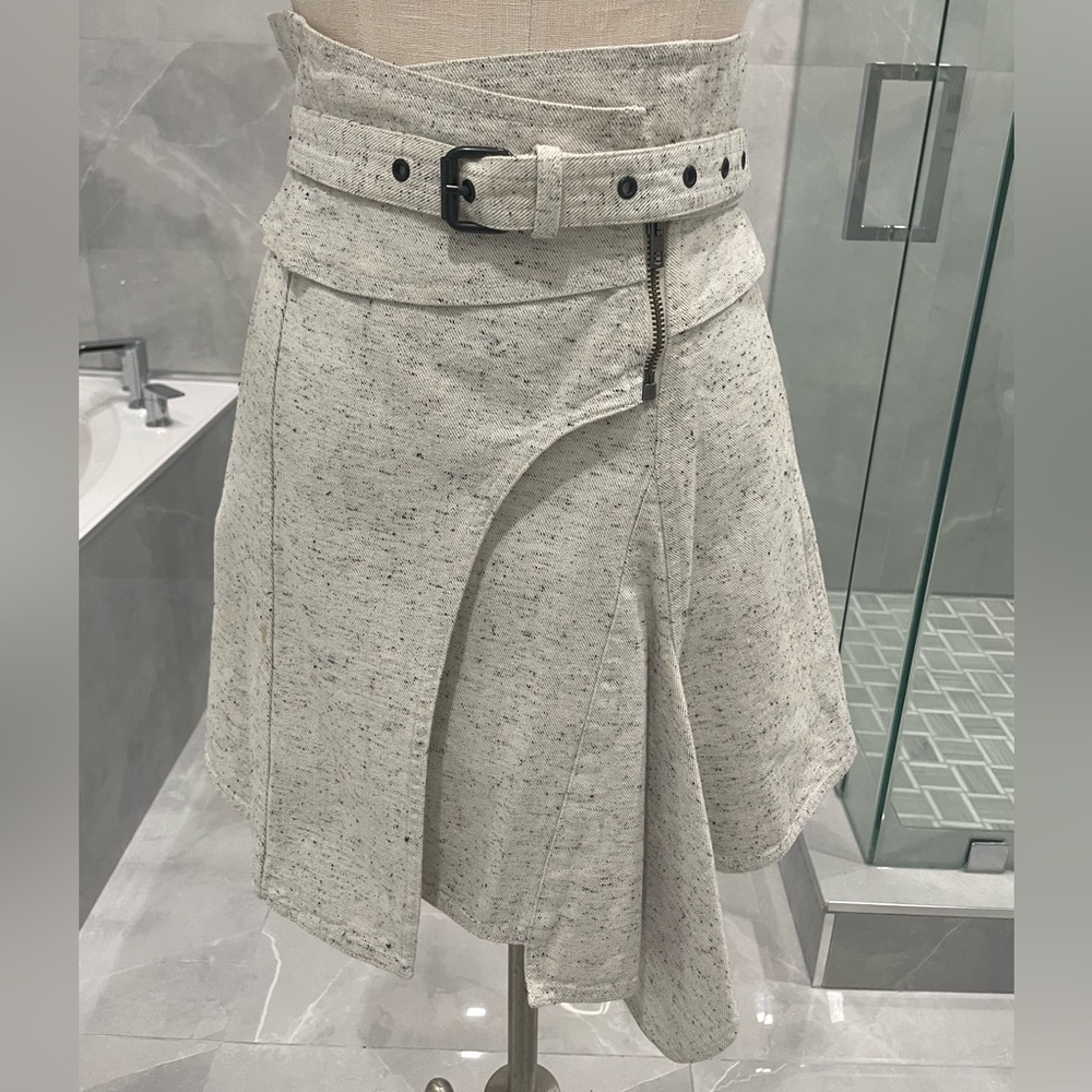 ISABEL MARANT HIGH WAIST SKIRT WITH A BELT SIZE 38 - Picture 1 of 16